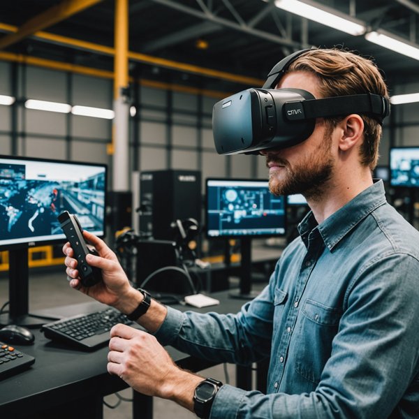 Quels sont les bénéfices de l'utilisation de la réalité virtuelle pour les jeux de formation industrielle?